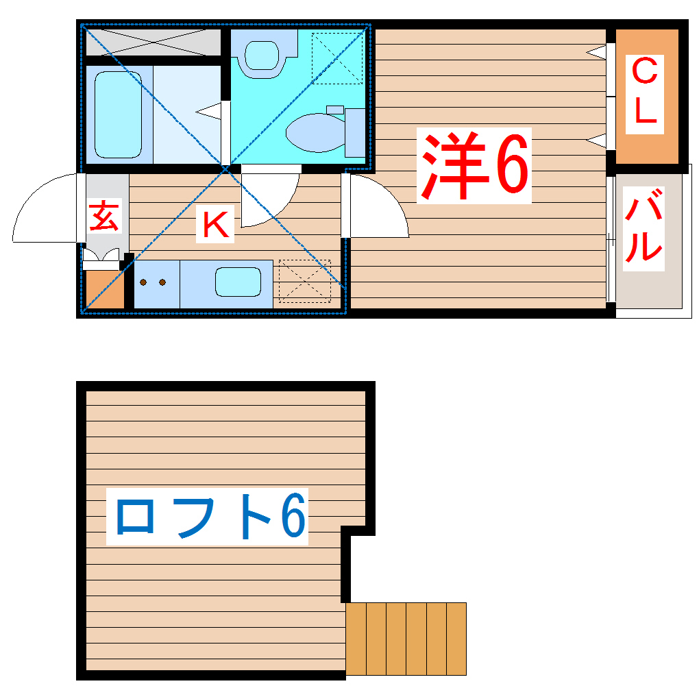 カトルセゾンの間取り