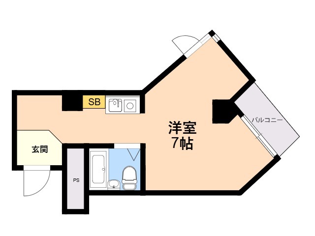 香椎エクセル13の間取り