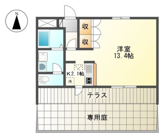 グレイス　花山の間取り