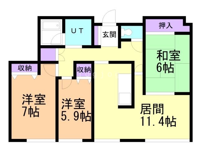 トーアパレス豊岡の間取り