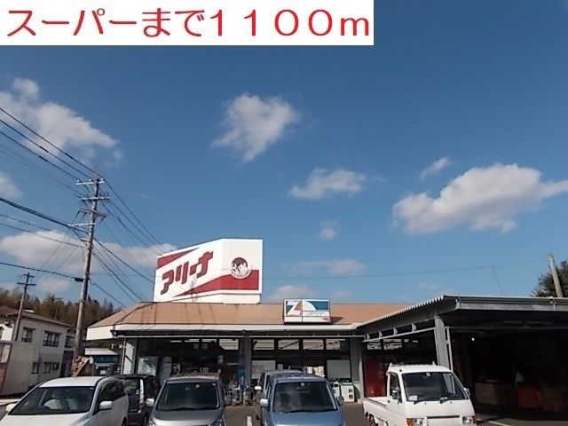 スーパー　アリーナ（スーパー）まで1100m