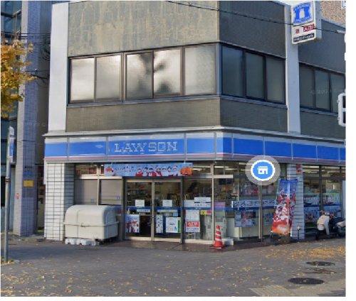 コンビニ　ローソン 塚本通店（コンビニ）まで682m