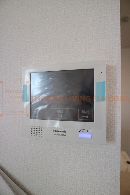 セキュリティ　女性の方も安心テレビインターホン