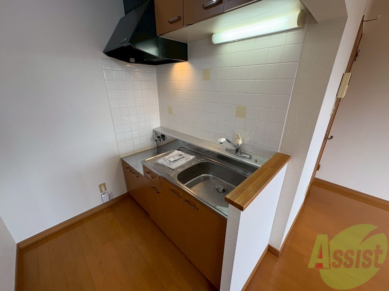 キッチン　キッチンはスペースも広々していて使いやすそうですよ！