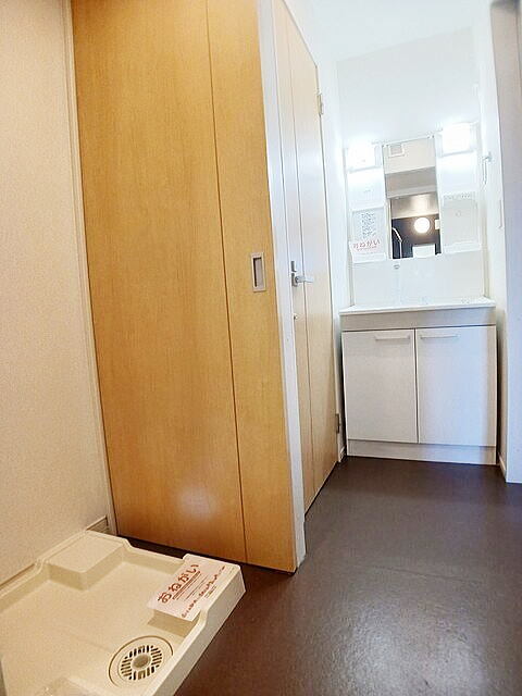 洗面設備　広い洗面スペースです★