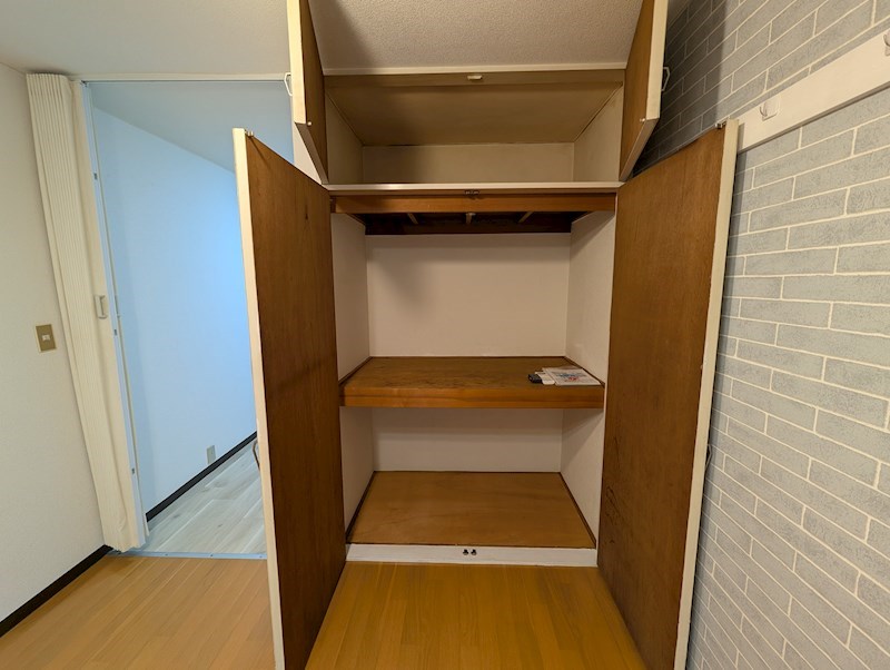 収納　豊富な収納内部