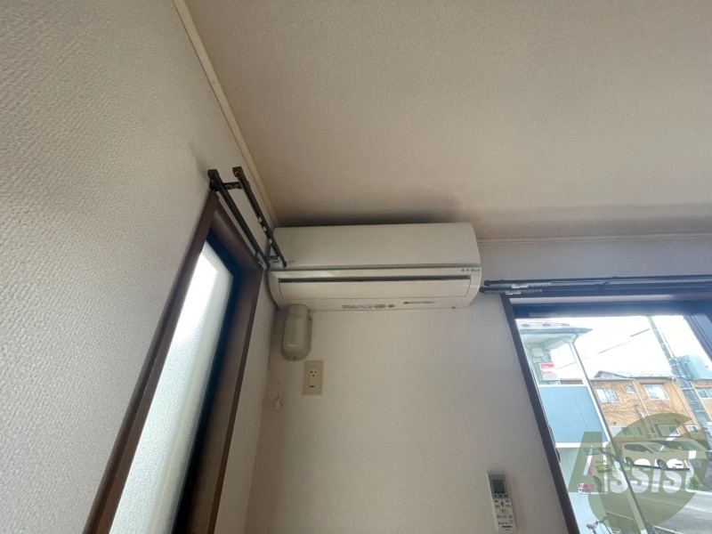 その他設備　エアコンが付いているので夏も冬も快適ですね～