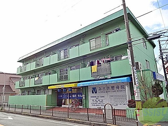 建物外観　豊中市北桜塚「ヴィラみどり」