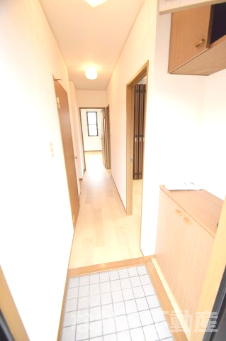 玄関　収納もある玄関です