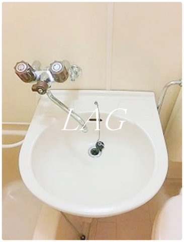 洗面設備　洗面台です。