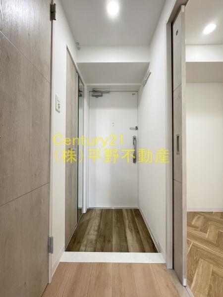 玄関　同建設会社施工の別物件です。