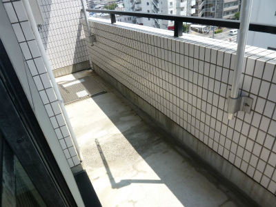バルコニー　広いバルコニーで洗濯も沢山干せます☆
