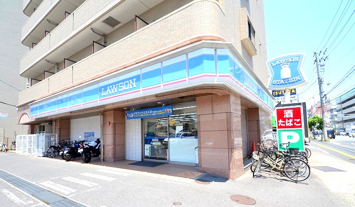 コンビニ　ローソン広島己斐本町店（コンビニ）まで195m