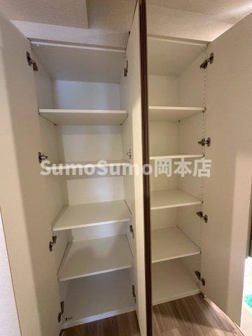 収納　専用の収納スペースです