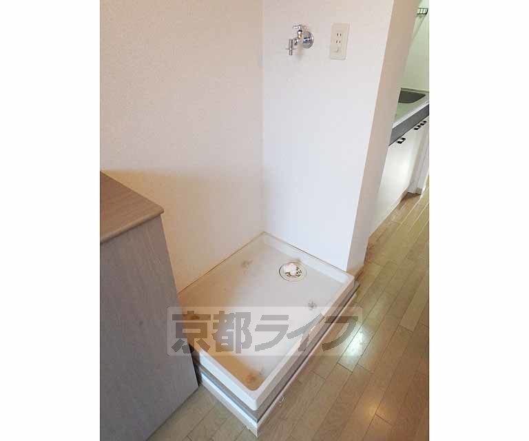 その他設備　洗濯機も室内に置けます！