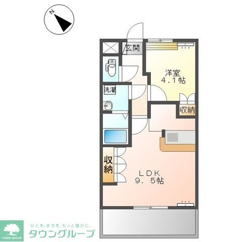 キャトルセゾンの間取り