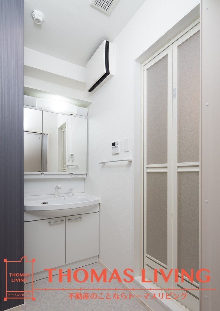 洗面設備　※別号室の写真です。