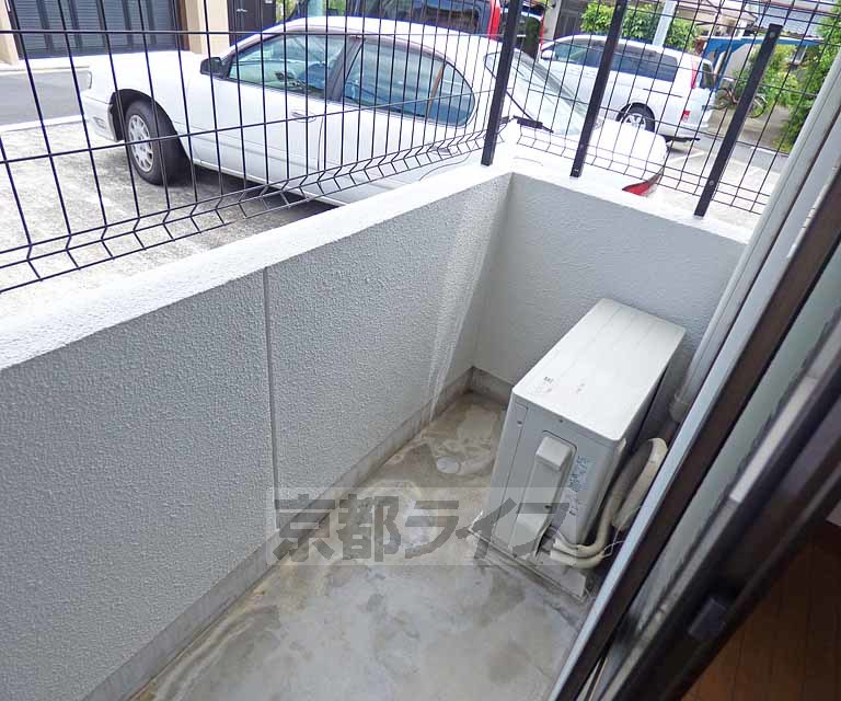 バルコニー　広いバルコニーです。