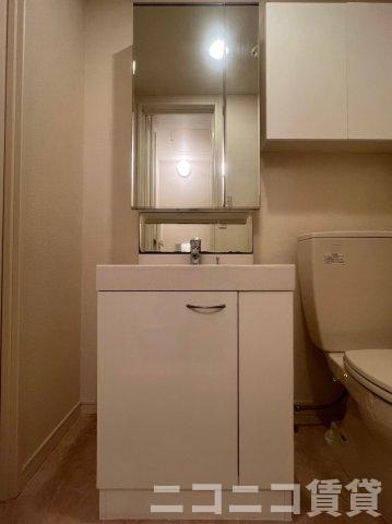 洗面設備　別号室イメージの為、現状を優先致します。