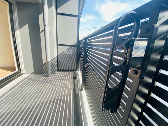 バルコニー　※別部屋の写真です