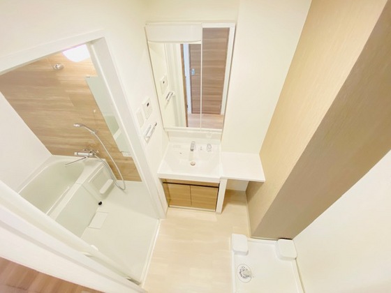 洗面設備　※別部屋の写真です