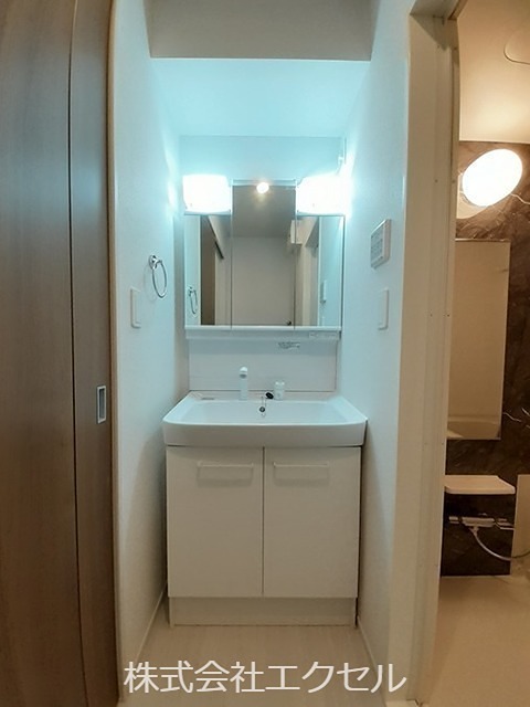 洗面設備　施工イメージです。