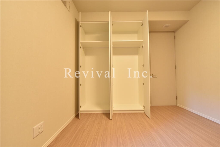 収納　収納も豊富にございます