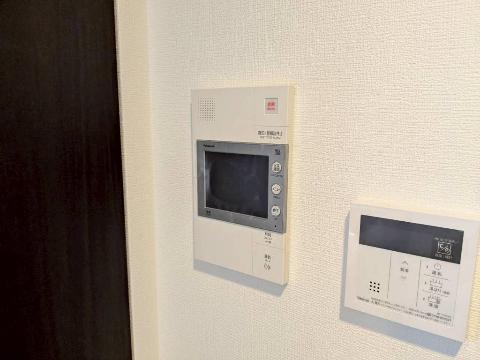 セキュリティ　カメラ付インターホン（イメージ）