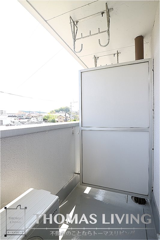 バルコニー　日当たり良好です。