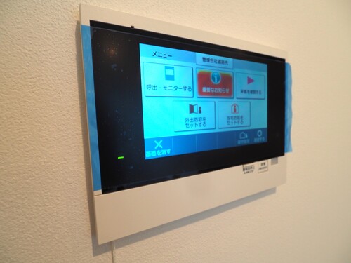 セキュリティ　モニタ付きインターホン