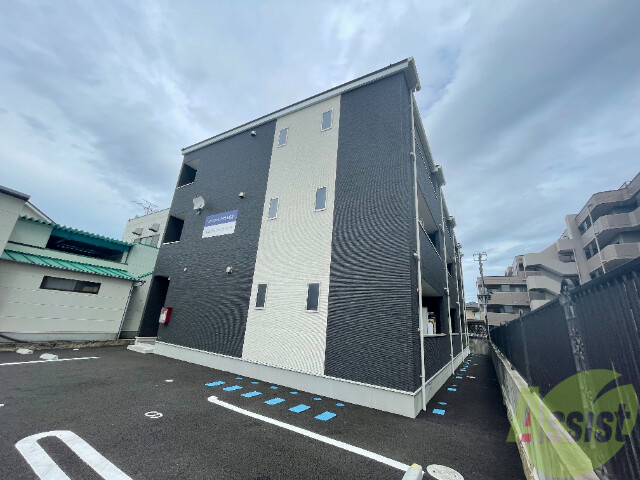 建物外観　仙台市若林区若林２丁目「ソレイユパルク１４番館」