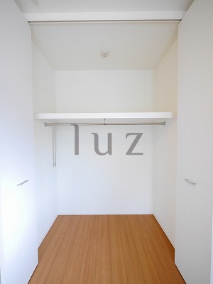 収納　大容量のクローゼット完備！