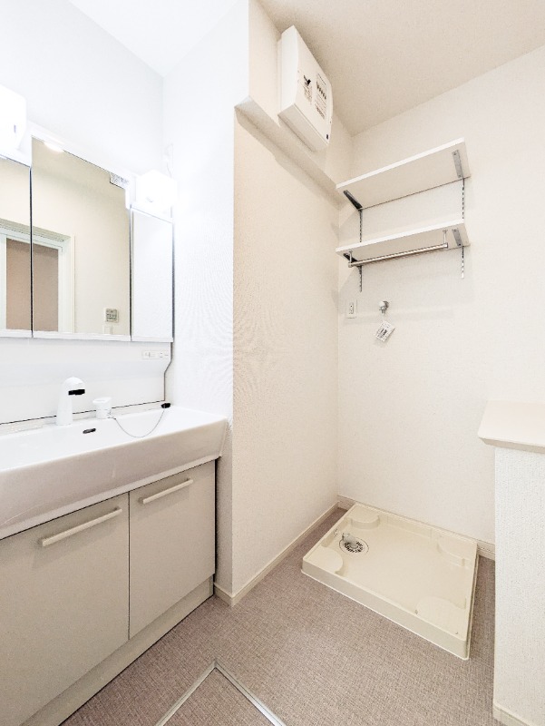 洗面設備　図面と現状に相違がある場合には現状を優先