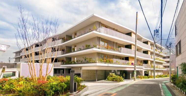 建物外観　外観は落ち着いています