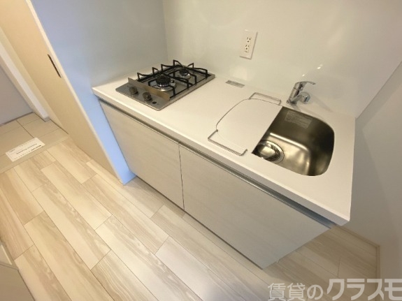 キッチン　自炊のはかどりそうなキッチン！