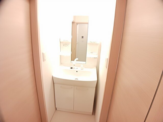 洗面設備　広い洗面スペース