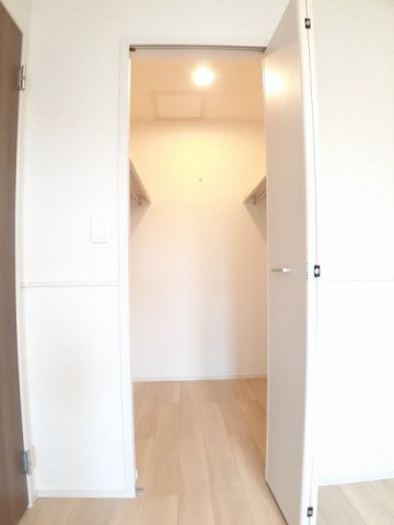 収納　たっぷりとした収納スペースです