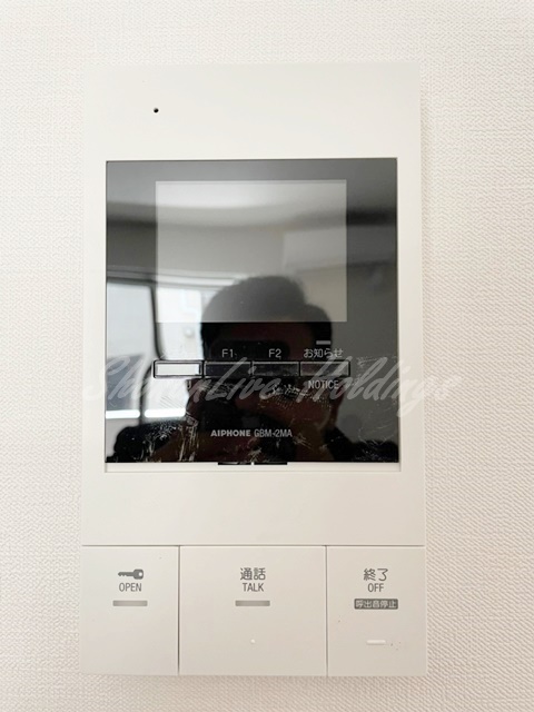 セキュリティ　安心モニター付きインターホン♪