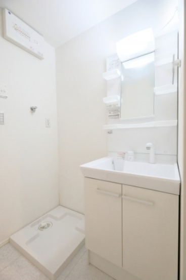 洗面設備　同シリーズ施工イメージ