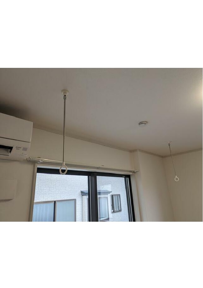 その他設備　室内物干し