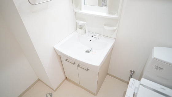 洗面設備　洗髪洗面化粧台