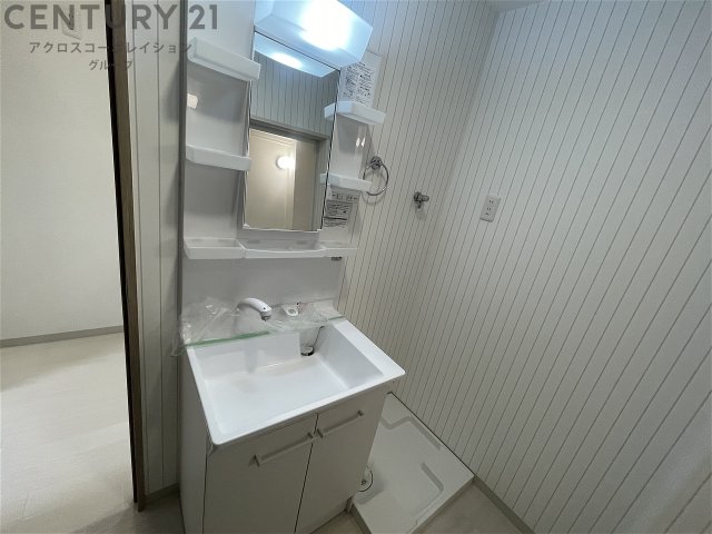 洗面設備　独立洗面台つき！