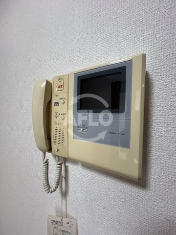 セキュリティ　第16関根マンション　モニター付きインターホン
