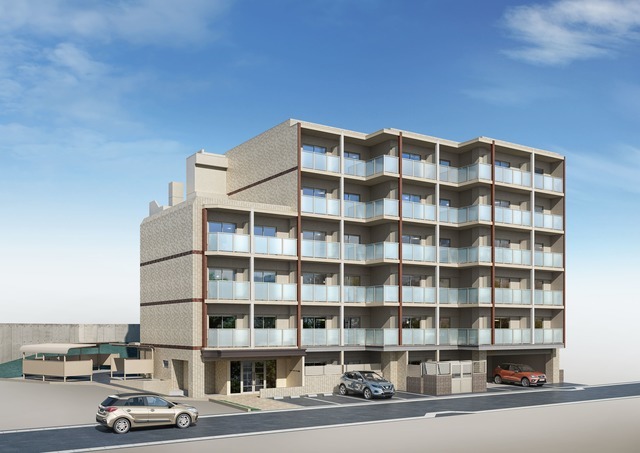 建物外観　高取エリアに新築物件が完成します！