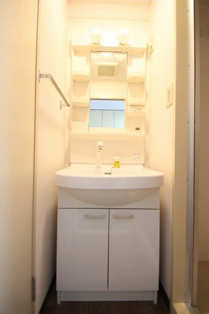 洗面設備　同物件別号室のものです。