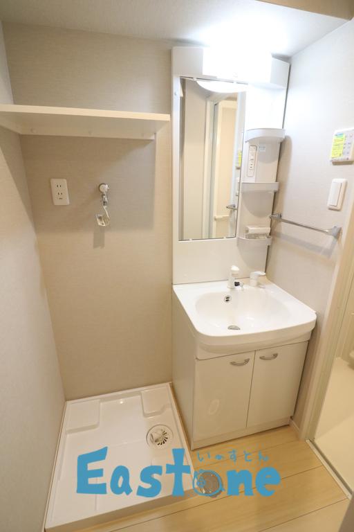 洗面設備　独立洗面が、忙しい朝をお手伝いしてくれます！