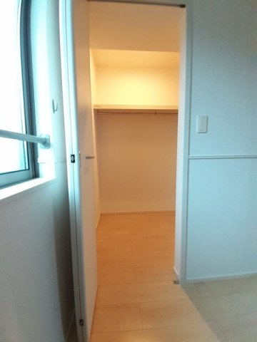 収納　たっぷりとした収納スペースです