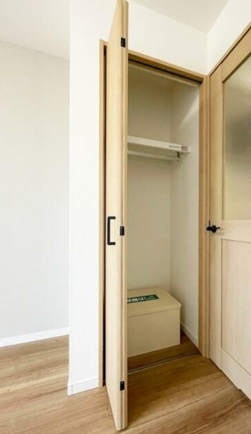 収納　クローゼットです