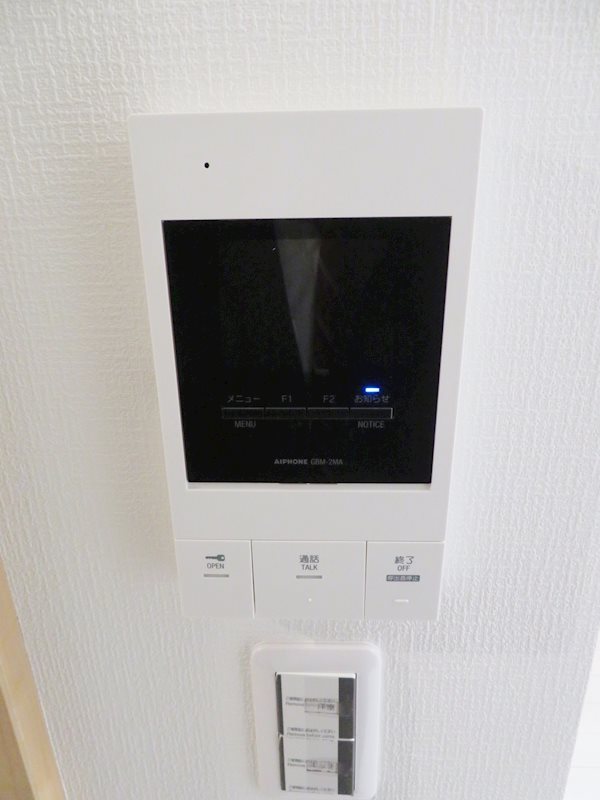 セキュリティ　モニタ付インターホン