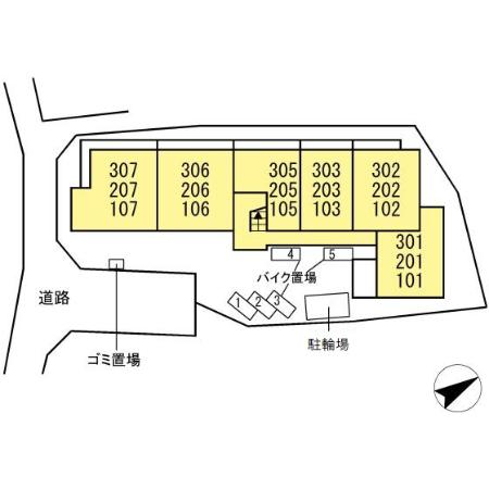 その他　D Bless西谷　区画図